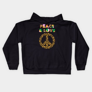 peace & love Kids Hoodie